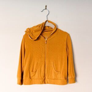 Kyte BABY zip hoodie in Marigold